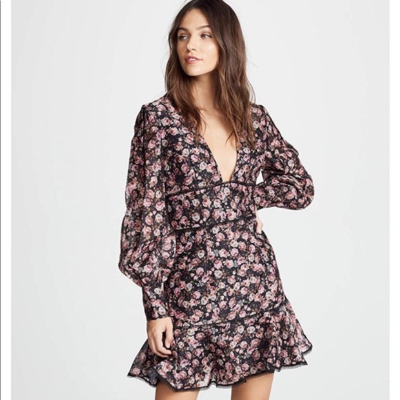 Keepsake Floral Mini Dress - Picture 2 of 7